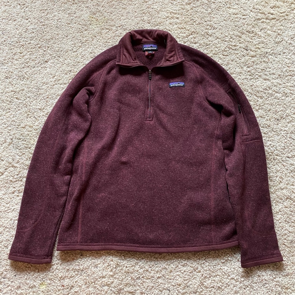 Patagonia Better Sweater (Women’s Size M Burgundy)